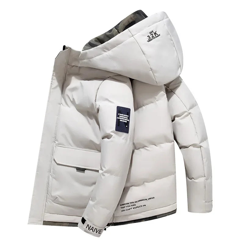 NordShield | Winterparka mit Fester Kapuze | Herren5