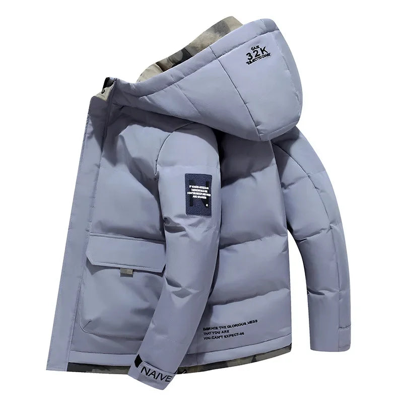 NordShield | Winterparka mit Fester Kapuze | Herren6
