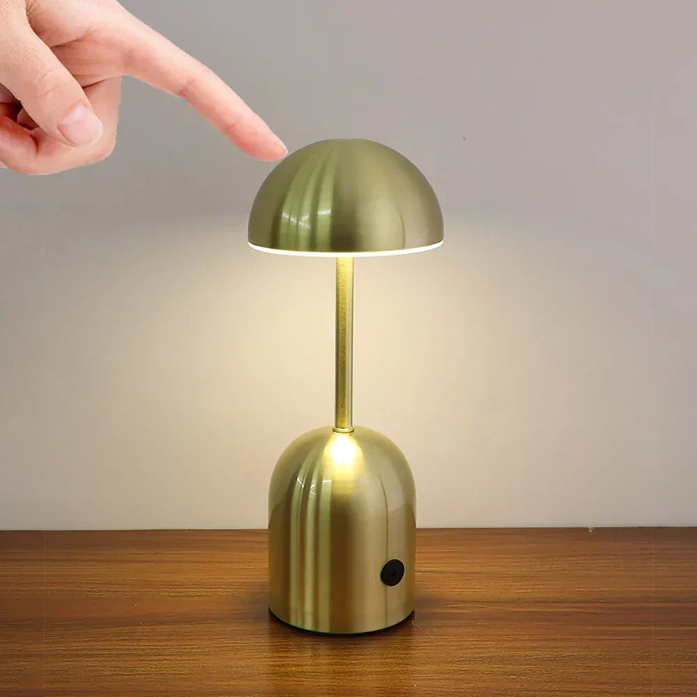 NordicGlow | Verstellbare Nordische Lampe mit Metallischem Finish7