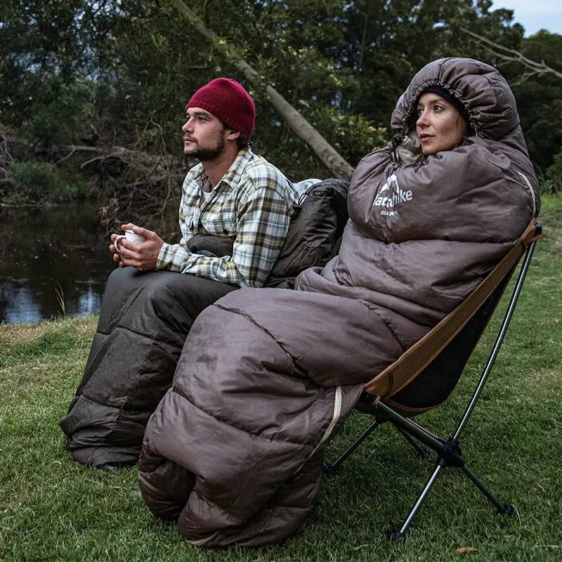 FrostWrap | Ultraleichter Outdoor-Schlafsack für kalte Nächte