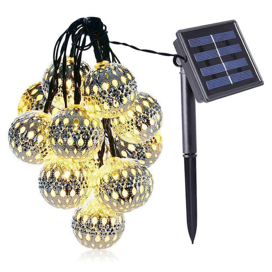 MiraGlow | Orientalische LED-Lichterkette mit Solarbetrieb
