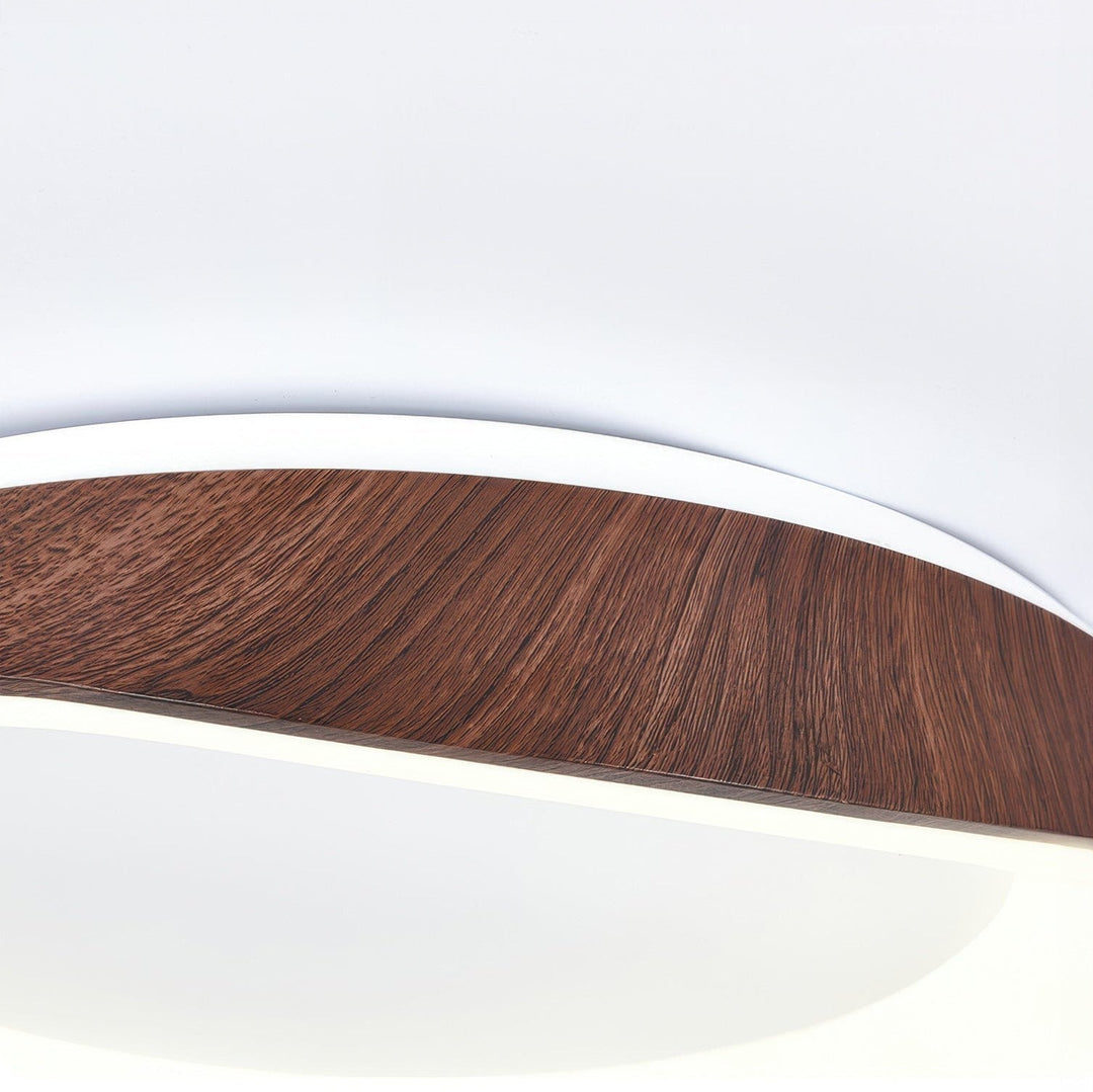 GrainLoom | Deckenleuchte – Künstlerische Holzmaserung mit LED-Technologie