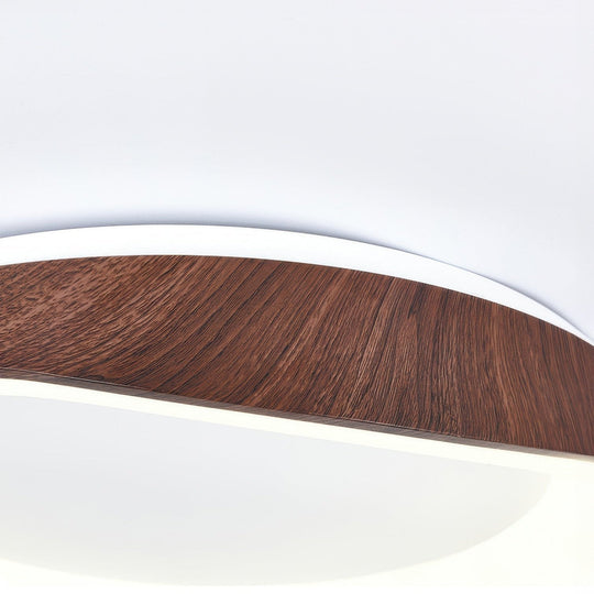 GrainLoom | Deckenleuchte – Künstlerische Holzmaserung mit LED-Technologie