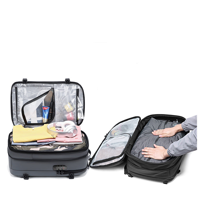 JetCompress | Stylischer Reiserucksack mit Vakuumfunktion