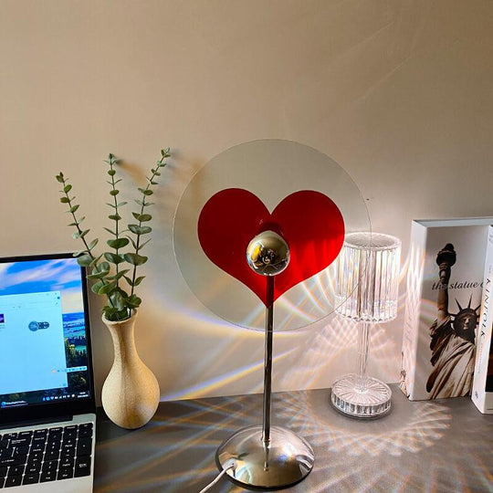 RubyLine | Kreative Herzform 1-Licht LED Vibes Stehlampe