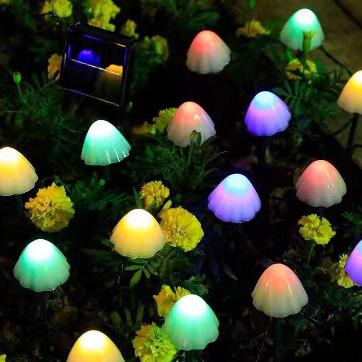 ShroomFest | Farbige LED-Pilze mit 8 Lichtmodi