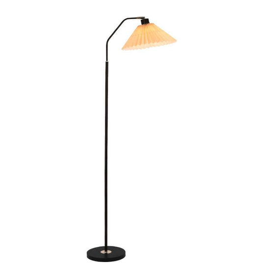 VibeLight | Minimalistische Stoff-Faltenlampe 1-Licht Stehlampe