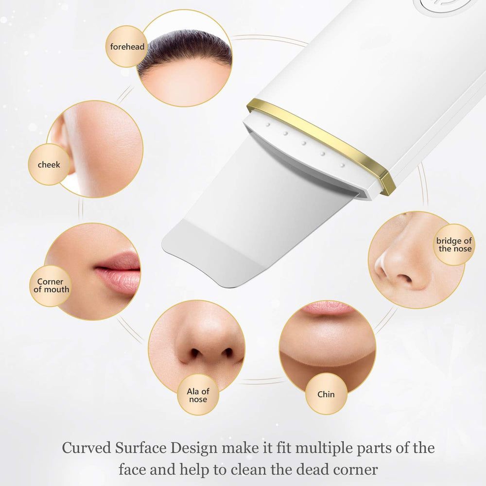 GlowScrub | Tiefenreinigung & Lifting Ultraschall-Gesichtstool