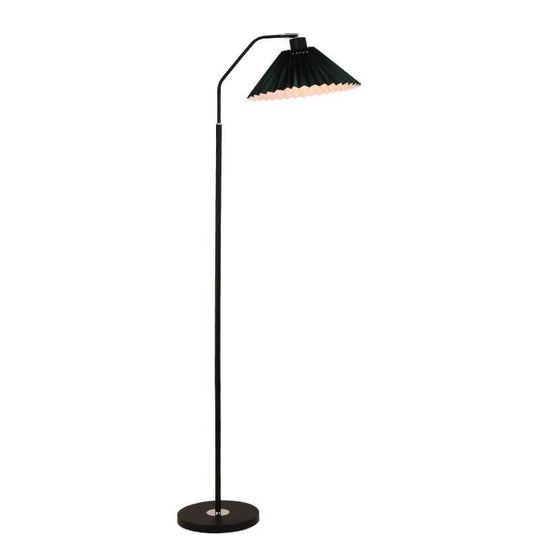 VibeLight | Minimalistische Stoff-Faltenlampe 1-Licht Stehlampe