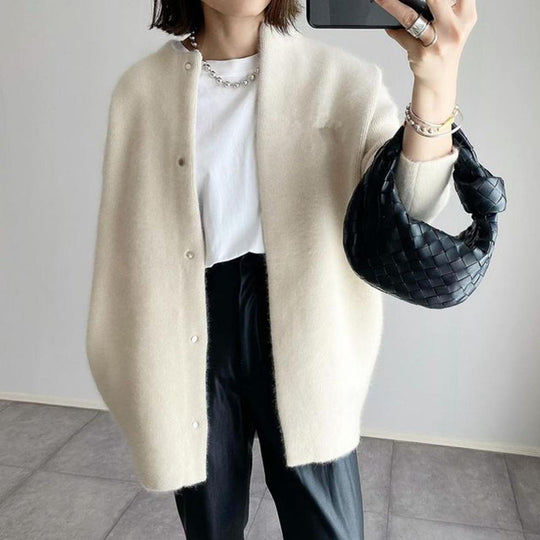 Variant image for Elegante Strickjacke Damen aus Ägyptischem Material – Lang Cardigan für Stil & Komfort-7