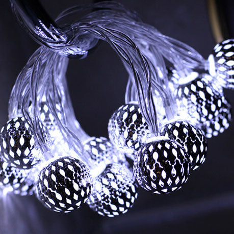 MiraGlow | Orientalische LED-Lichterkette mit Solarbetrieb