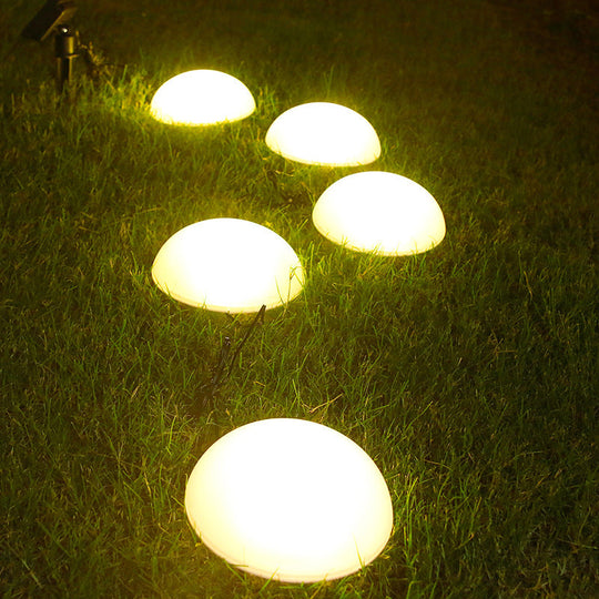 SolarDome | Halbkugel LED Gartenlichter im 5er Set