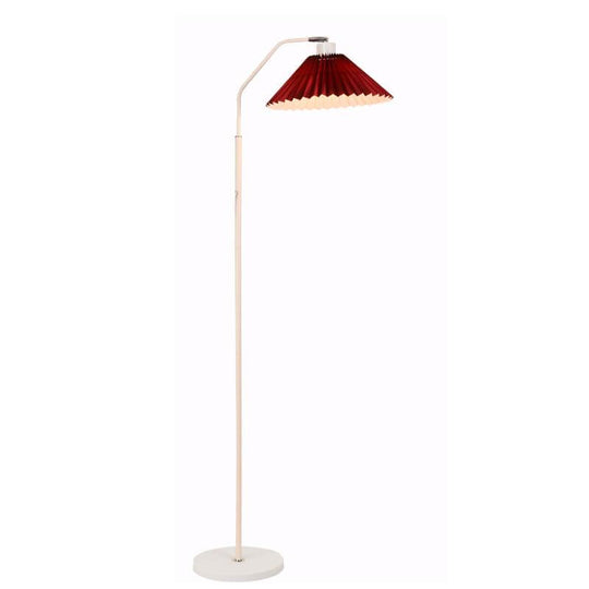 VibeLight | Minimalistische Stoff-Faltenlampe 1-Licht Stehlampe