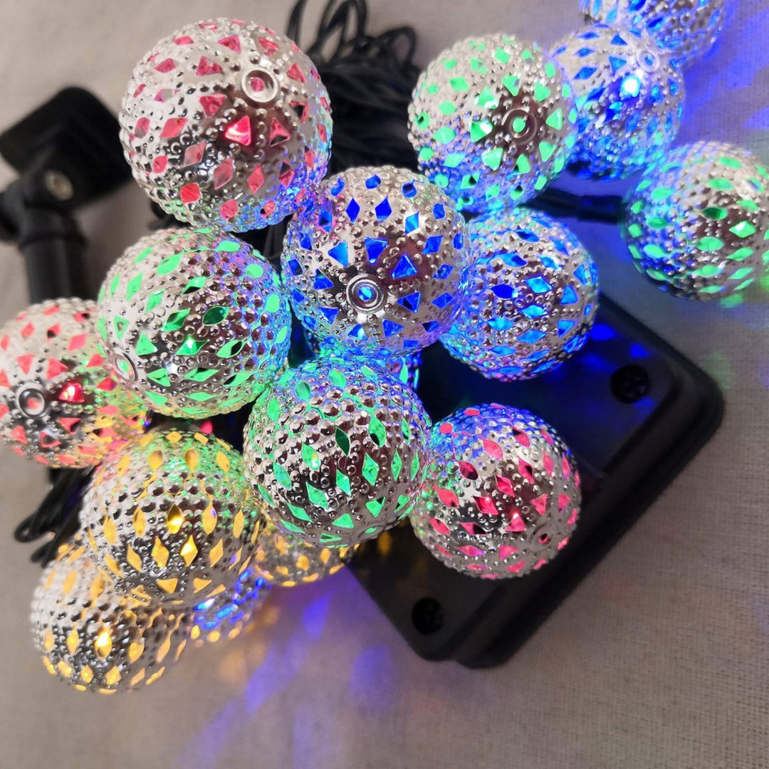 MiraGlow | Orientalische LED-Lichterkette mit Solarbetrieb
