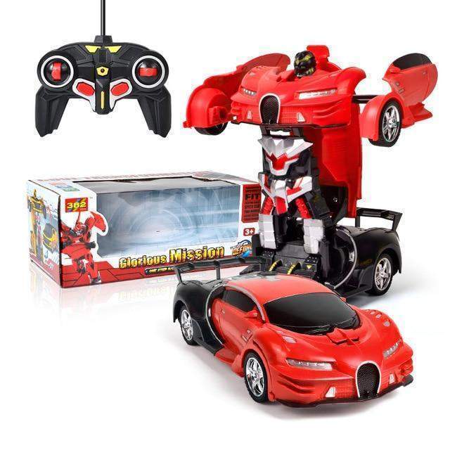 RoboCar | Transformer Auto – Ferngesteuerter Roboter mit Licht & Sound