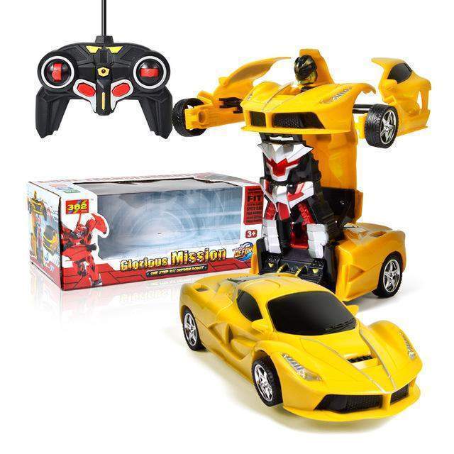 RoboCar | Transformer Auto – Ferngesteuerter Roboter mit Licht & Sound