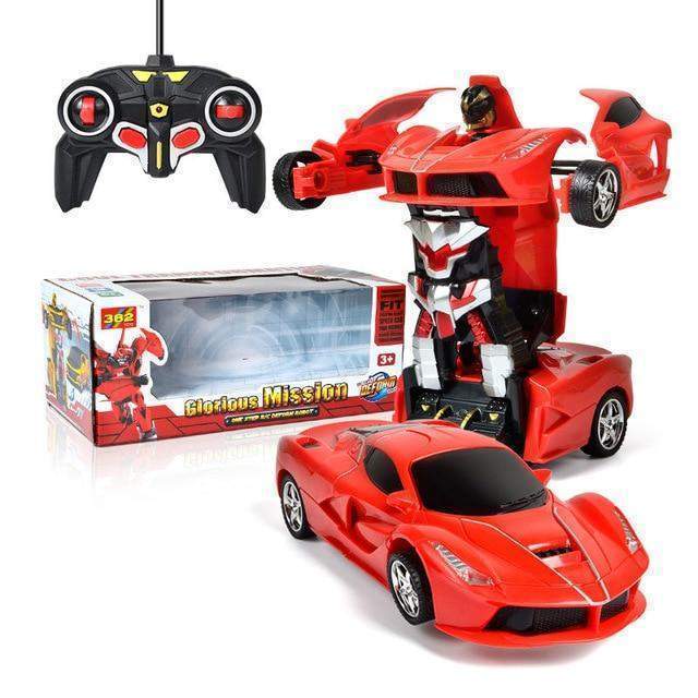 RoboCar | Transformer Auto – Ferngesteuerter Roboter mit Licht & Sound