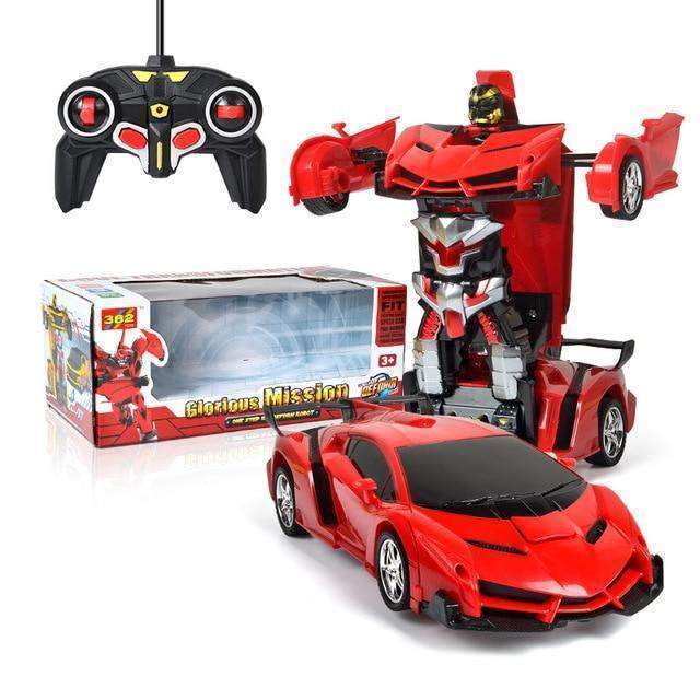 RoboCar | Transformer Auto – Ferngesteuerter Roboter mit Licht & Sound