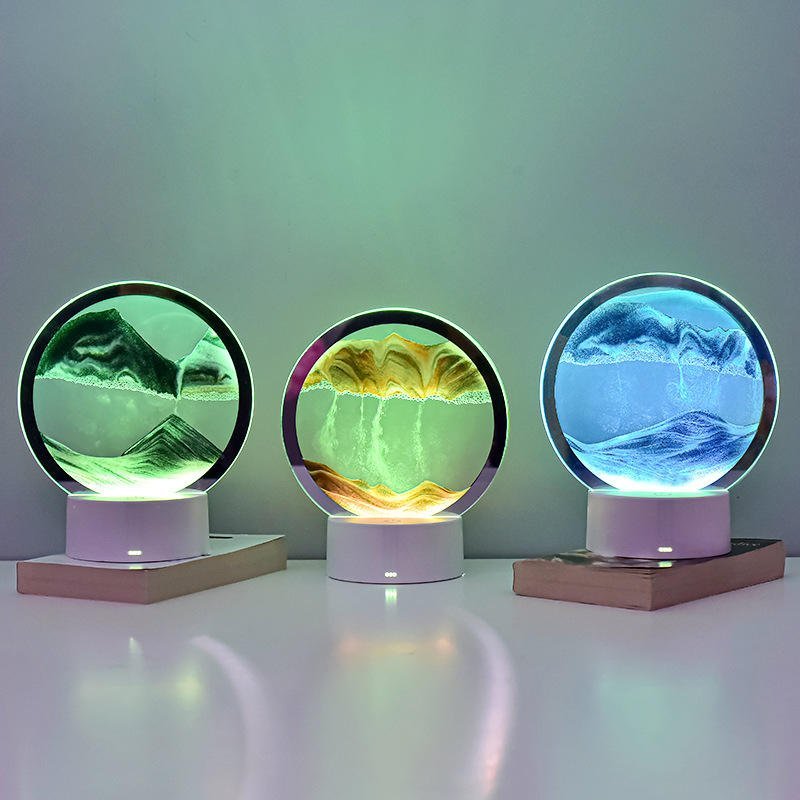 OceanSand | Faszinierende Tiefsee-Sandkunst Lampe2