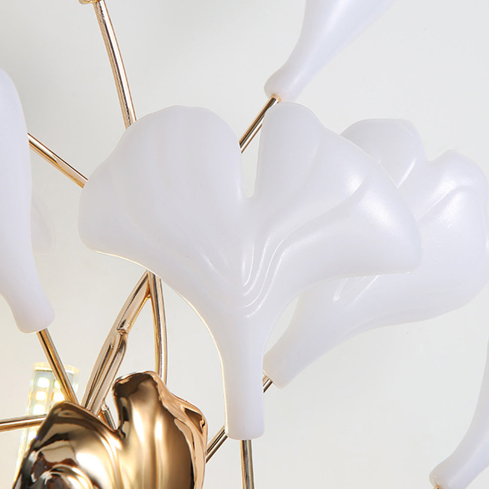 FloralGlow | Elegante florale Wandleuchte