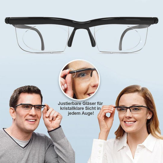 OptiView | Einstellbare Lesebrille für klare Sicht3