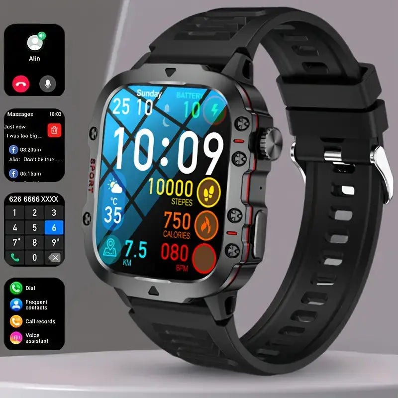 TrailMate | Wasserdichte Outdoor-Smartwatch – Für Abenteuer & Präzision