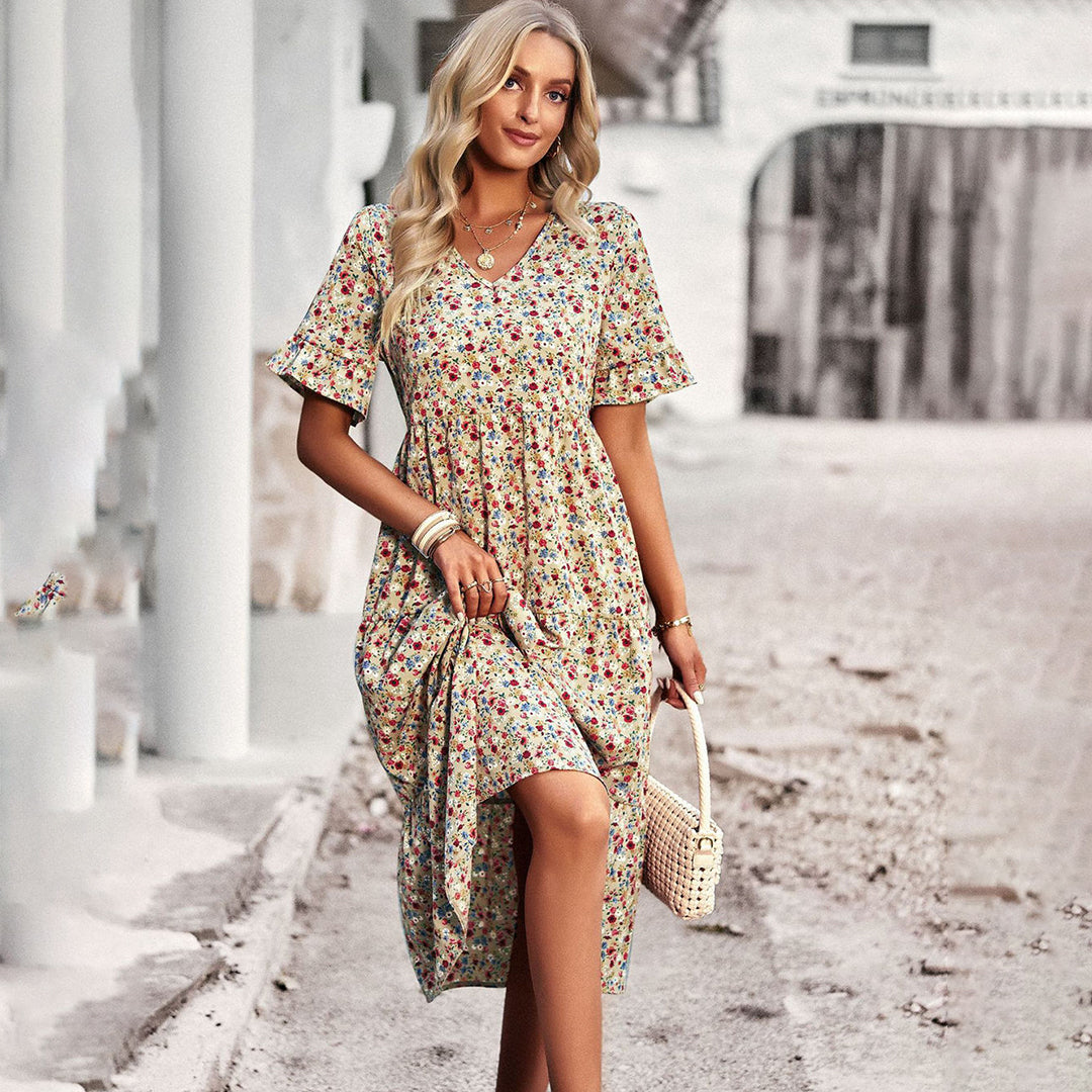 Paulina | Damen Sommer Strandkleid | Maxi3
