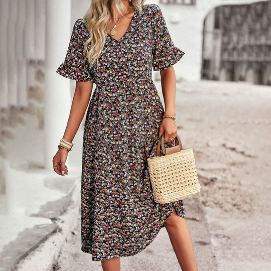 Paulina | Damen Sommer Strandkleid | Maxi4