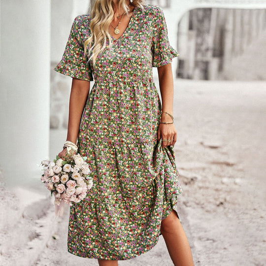 Paulina | Damen Sommer Strandkleid | Maxi6