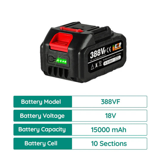 LawnPro | Verstellbarer Elektrotrimmer mit 18.000 U/min Motor