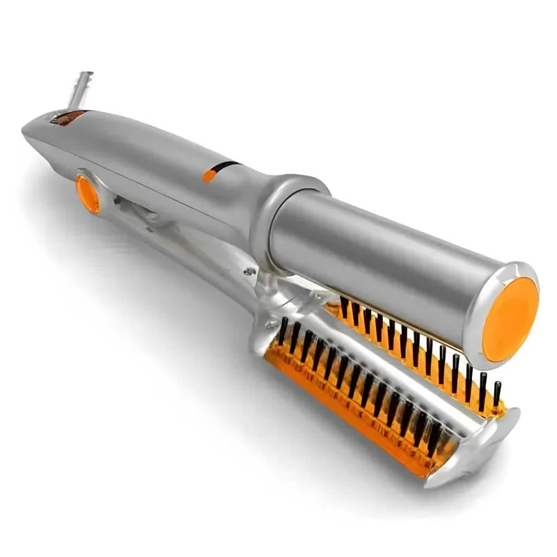 StylePro | Professioneller 2-in-1 rotierender Haarglätter-Bürste