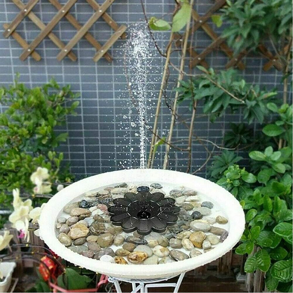 LilyShine | Blumenförmiger Wasserbrunnen für Teiche und Pools
