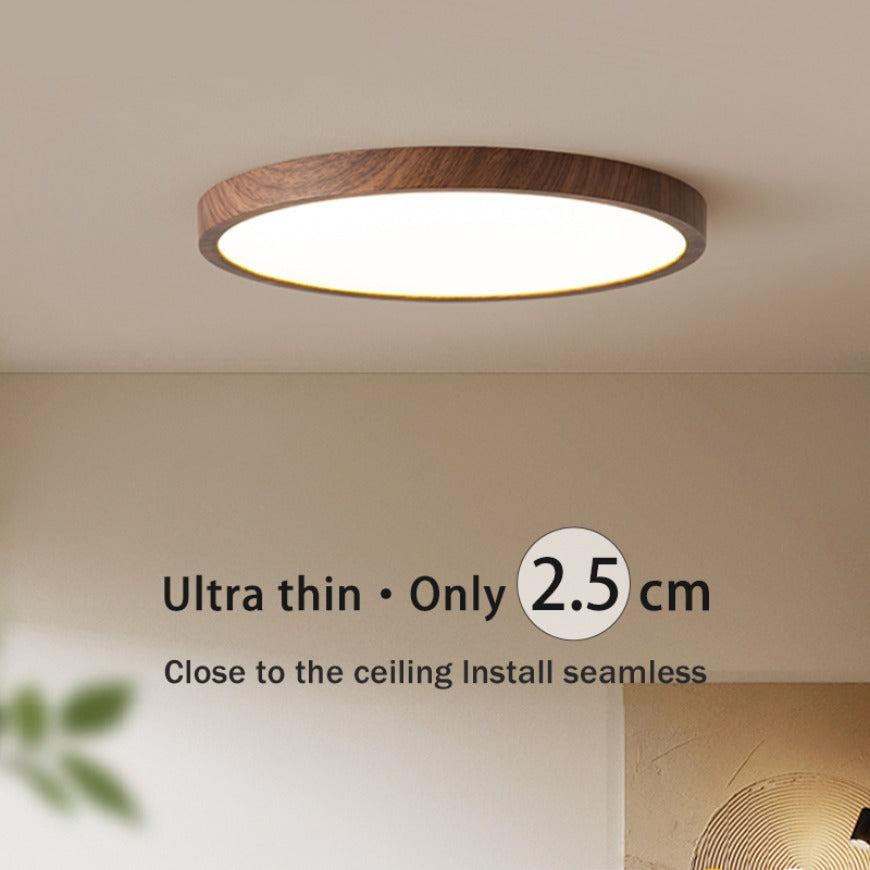 SlimAura | Deckenleuchte – Ultradünnes Runddesign mit LED-Licht