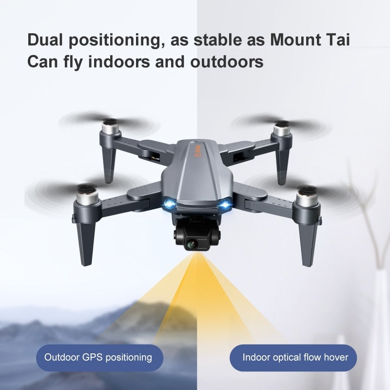 UniDrone | Drohne – Faltbare 8K Drohne mit 3KM 5G WiFi-Reichweite