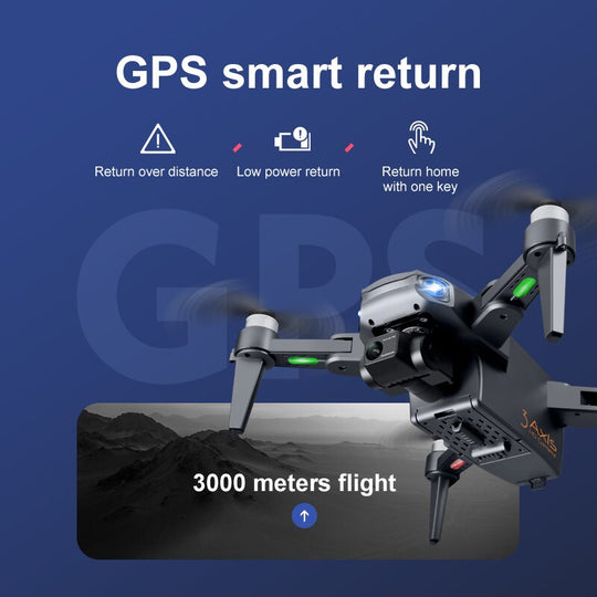 UniDrone | Drohne – Faltbare 8K Drohne mit 3KM 5G WiFi-Reichweite
