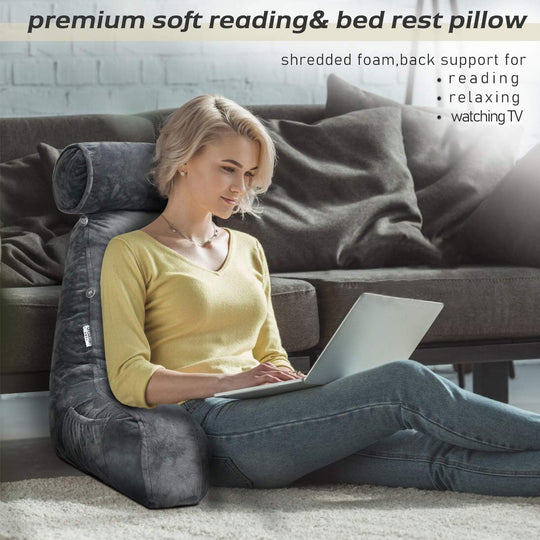 RelaxLounge | Ergonomisches Lesekissen mit Armlehnen2