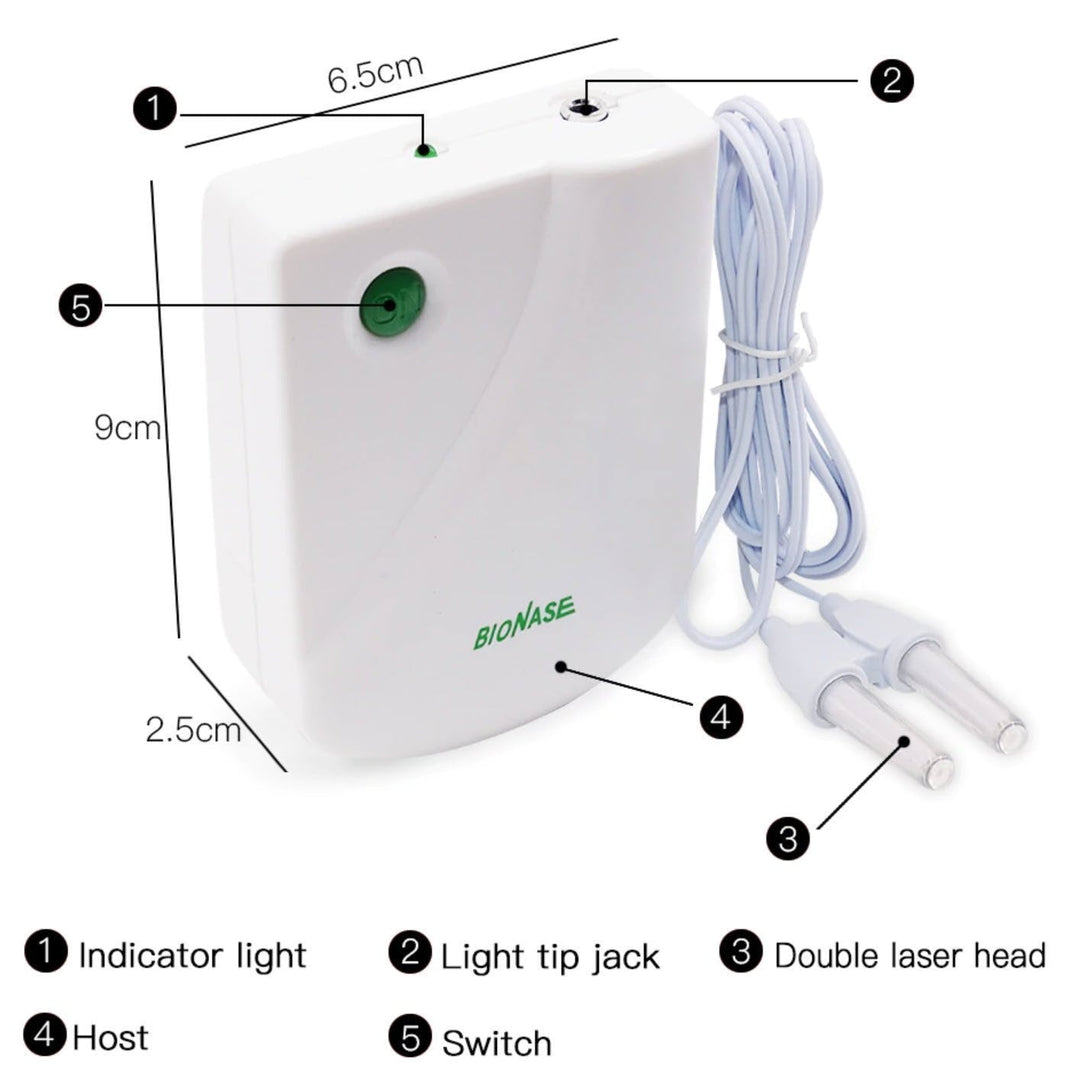 ClearBreathe | Infrarot-Rhinitis-Therapiegerät – Natürliche Linderung ohne Medikamente