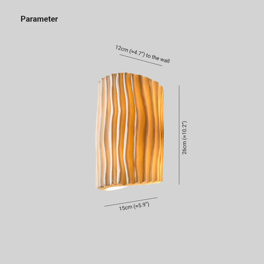 RippleGlow | Von der Natur inspirierte Ripple-Wandleuchte3