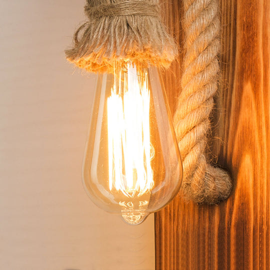 RopeBeam | Wandleuchte aus Holz und Seil4