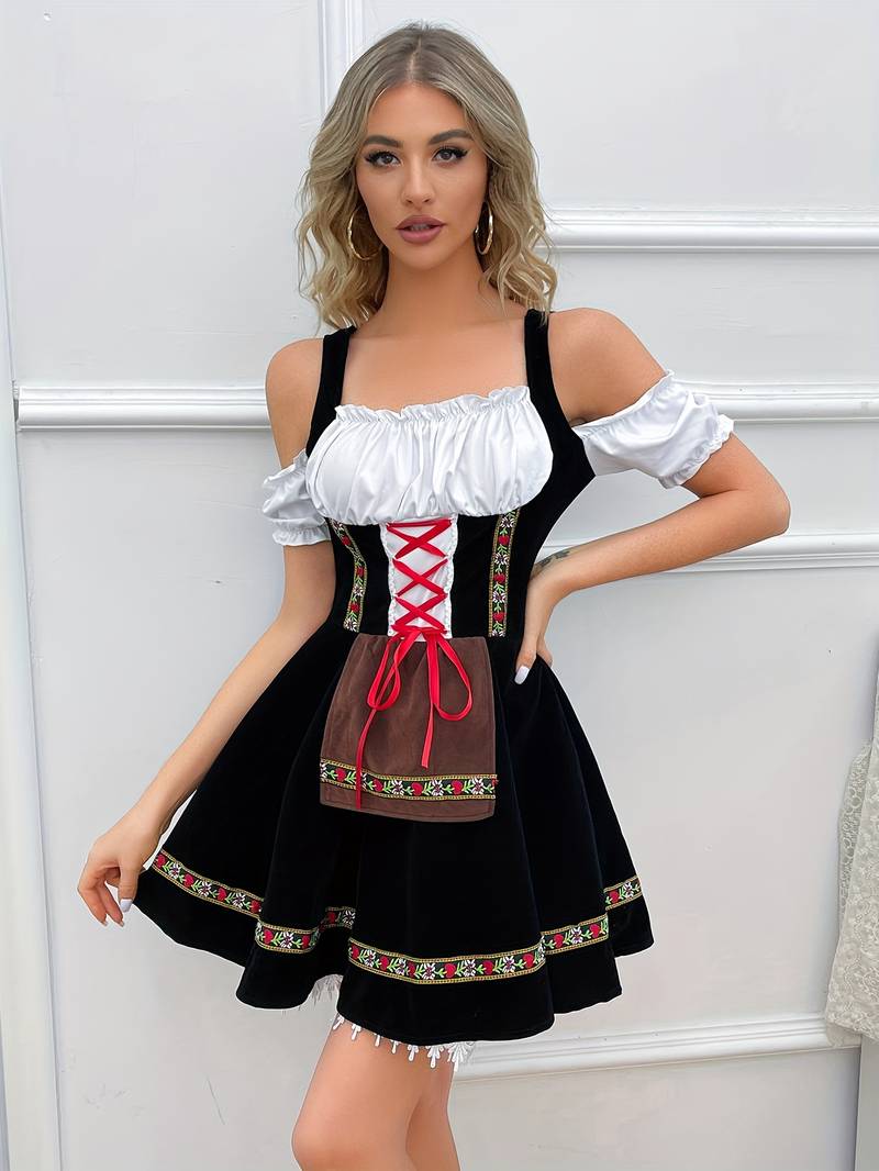 RoyalDirndl | Stilvolles Oktoberfest Damen Kleid4