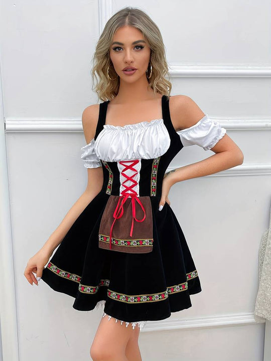 RoyalDirndl | Stilvolles Oktoberfest Damen Kleid4