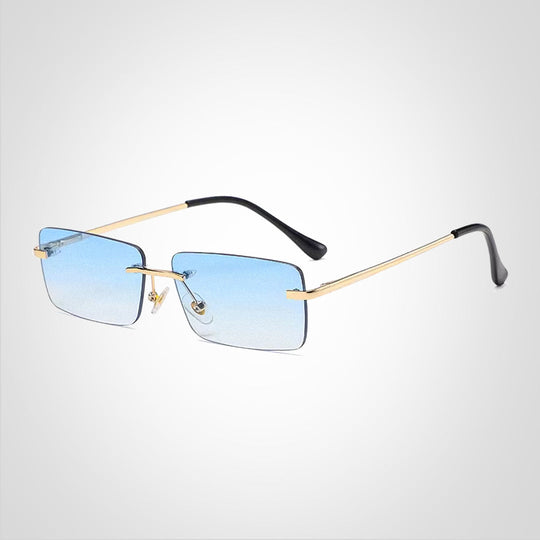 RoyalView | Randlose rechteckige Sonnenbrille – UV-Schutz & leicht