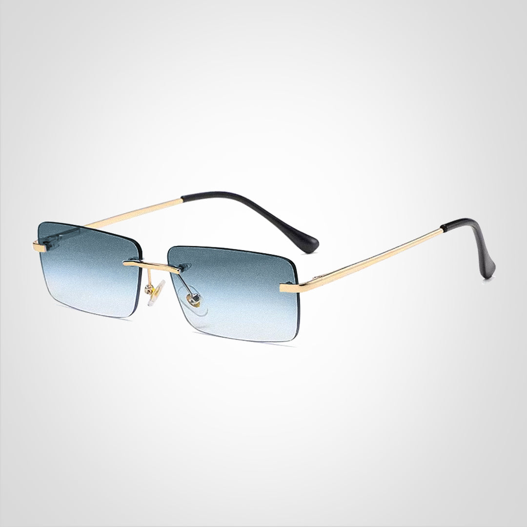 RoyalView | Randlose rechteckige Sonnenbrille – UV-Schutz & leicht