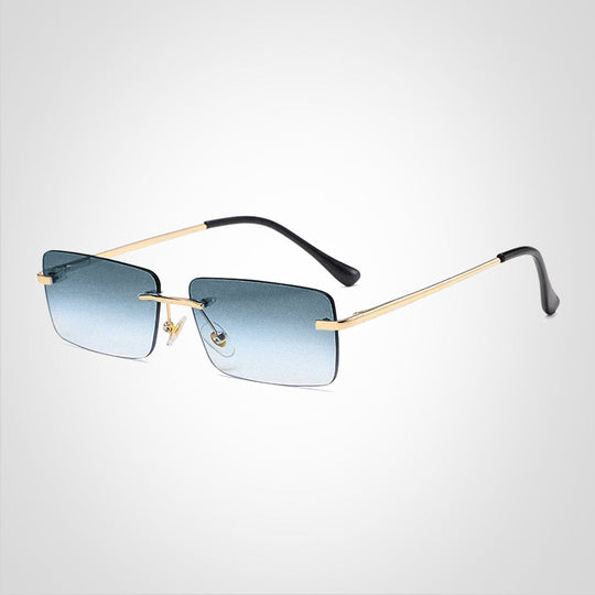 RoyalView | Randlose rechteckige Sonnenbrille – UV-Schutz & leicht