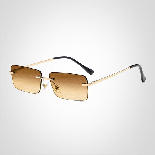 RoyalView | Randlose rechteckige Sonnenbrille – UV-Schutz & leicht