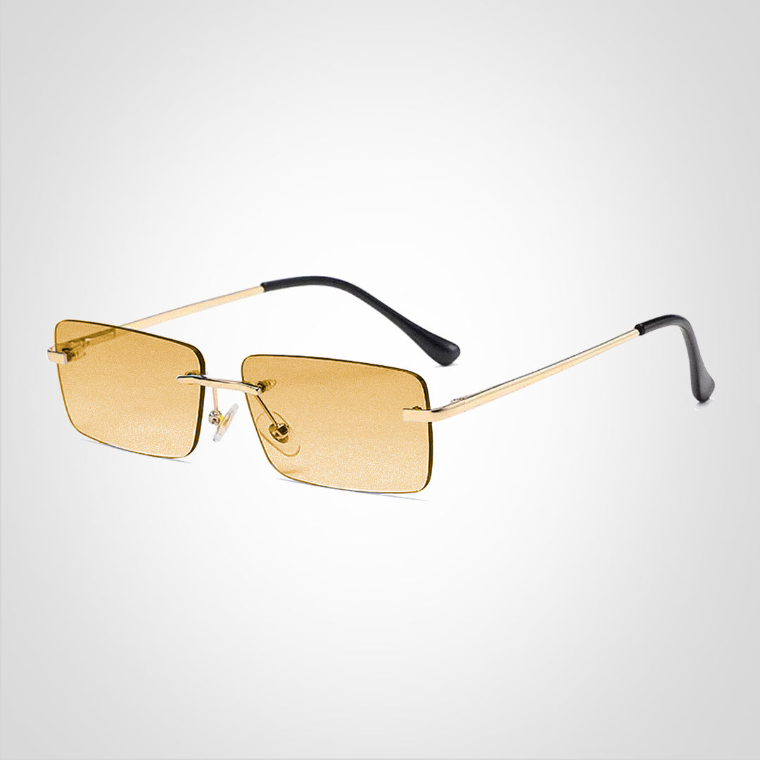 RoyalView | Randlose rechteckige Sonnenbrille – UV-Schutz & leicht