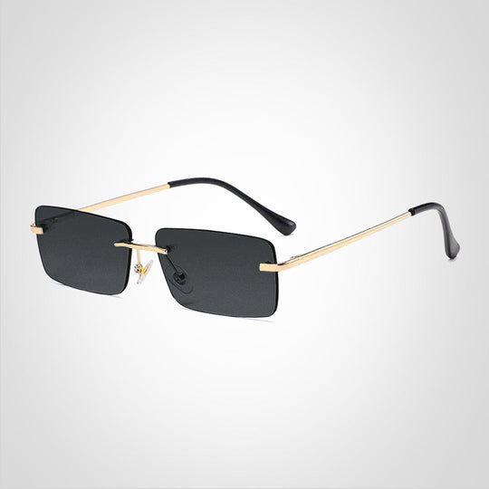 RoyalView | Randlose rechteckige Sonnenbrille – UV-Schutz & leicht