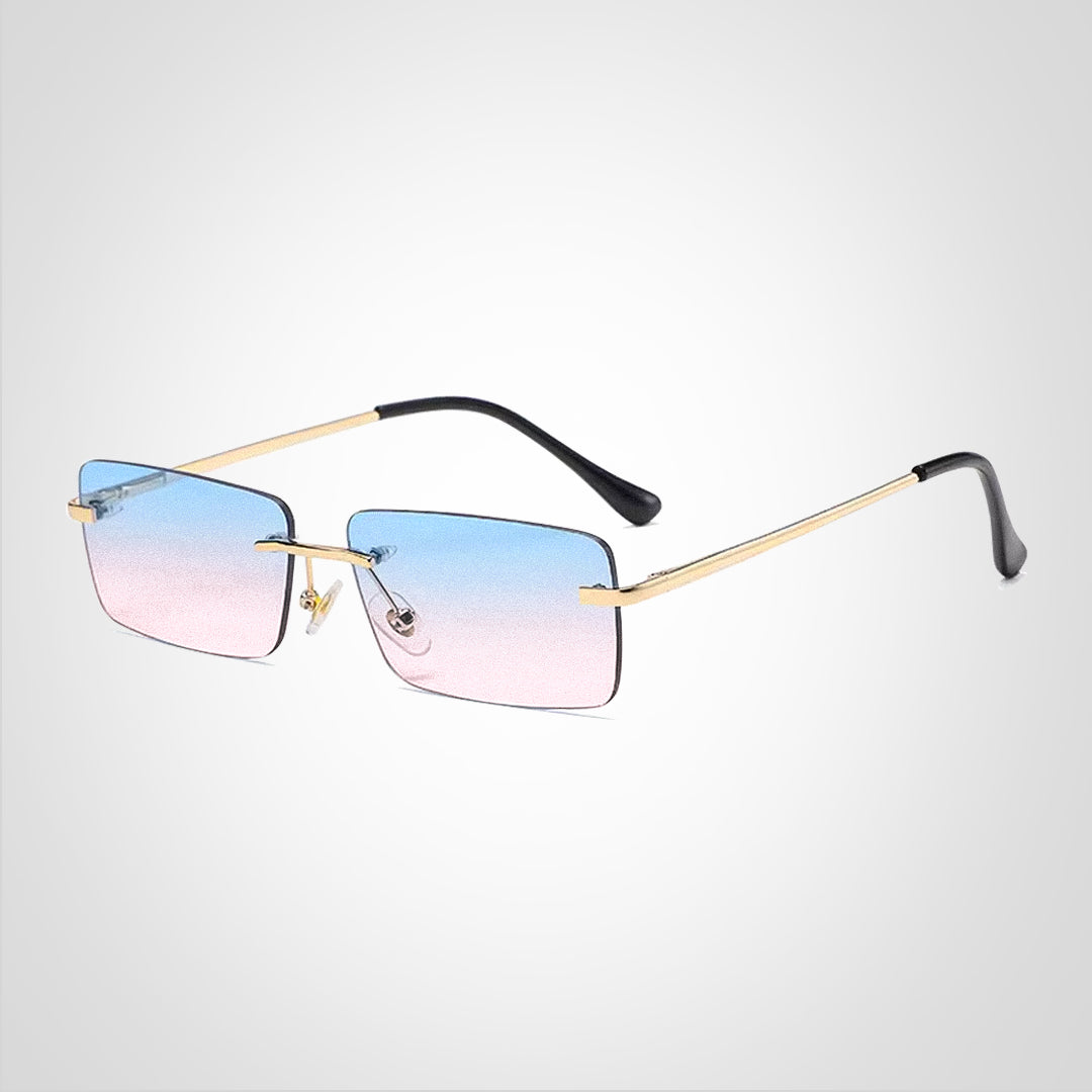 RoyalView | Randlose rechteckige Sonnenbrille – UV-Schutz & leicht