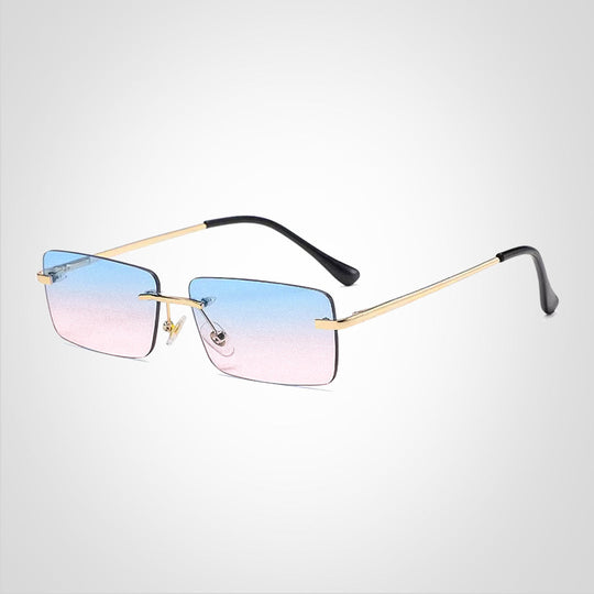 RoyalView | Randlose rechteckige Sonnenbrille – UV-Schutz & leicht