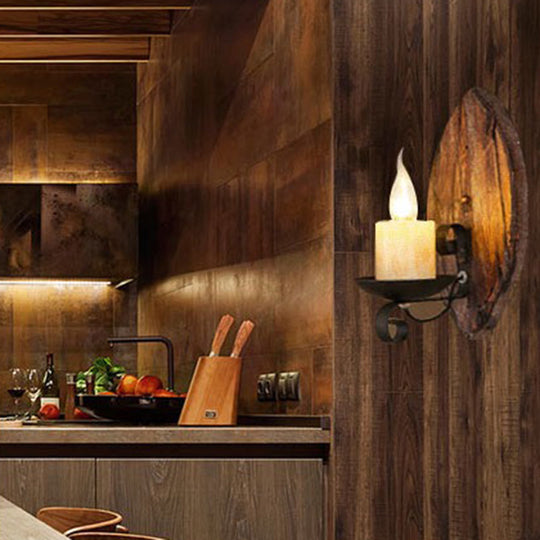 RusticCandle | Vintage Wandleuchte1